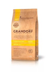 Grandorf Adult Mini 4 Meat Recipe сухой корм для взрослых собак мини пород 4 вида мяса с пробиотиком 1 кг. 